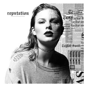 Taylor Swift Black Vinyl Record Double LP Gatefold Sleeve Reputation